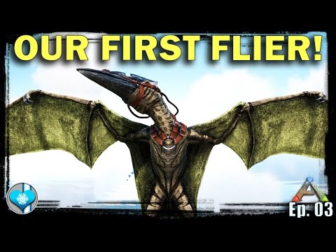 TAMING A PTERANODON & ASCENDANT BLUEPRINT?! - Vanilla ARK: Survival Evolved - Gaming Evolved Ep. 03