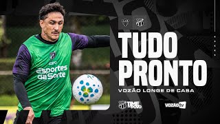 Preparação alvinegra | Longe de casa, Ceará trabalha para encarar o Atlético/MG