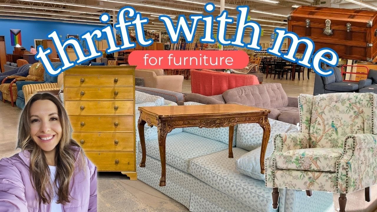 Thrifting for Vintage Furniture at TWO Habitat for Humanity ReStore Centers!
