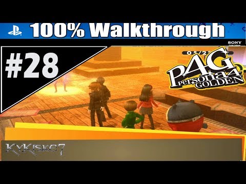 Persona 4 Golden - 100% Walkthrough P.28 -Rosy Steam Paradise Intro -Steam Bath House Floors 1 & 3