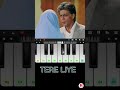 Tere Liye Piano Tutorial Tereliye Shorts