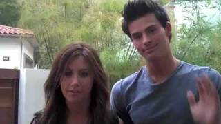 Me &amp; 90210&#39;s Adam Gregory at the Video Shoot for my New Album!