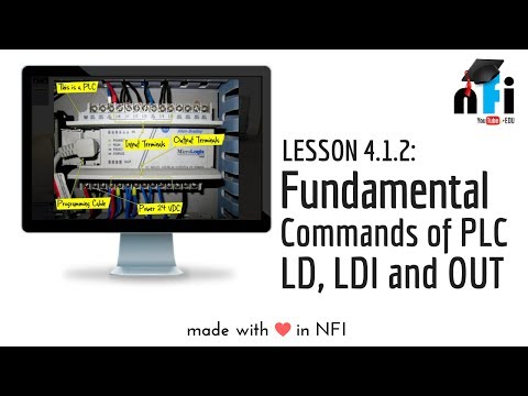 PLC E-Learning Session 4.1.2 - Fundamental Commands of PLC Video