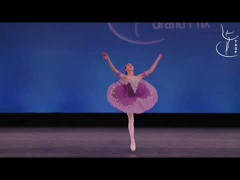 Ballet - Jaslyn Kwan, age 13 - Medora Variation - YAGP 2022, San Francisco, 2nd place