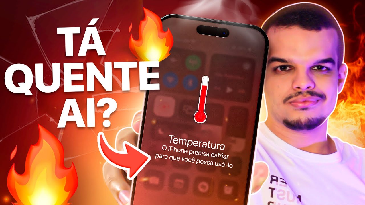 Cuidado: iPhone com iOS 17 está ESQUENTANDO MUITO 🔥 [e COMO RESOLVER]