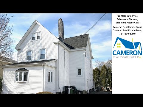 32 Hillside Rd, Watertown, MA Presented by Cameron Real Estate Group.