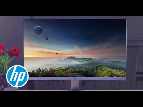 Scopri il monitor LCD più sottile di HP – con audio integrato!