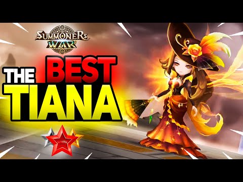 The Best CRIT DAMAGE TIANA in Summoners War