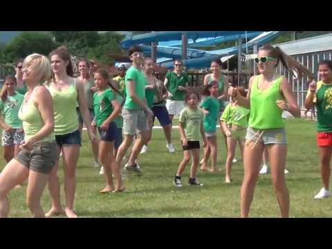 Flashmob con ginnaste dell'ASD Ginnastica Viktoria Brescia