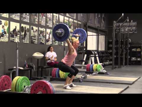 Olympic Weightlifting 2-27-15 - Jerk, Power Clean, Front Squat, Snatch