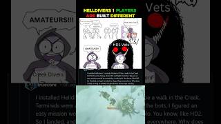 HELLDIVERS 1 PLAYERS ARE BUILT DIFFERENT - Helldivers 2