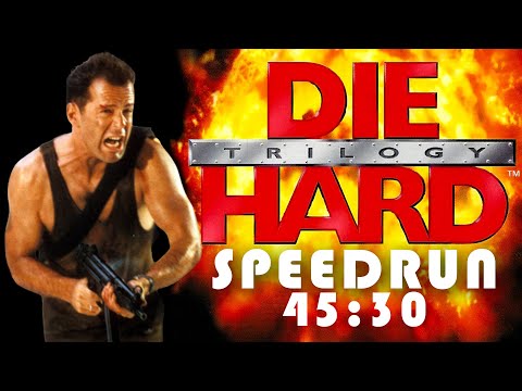 (PB) Die Hard Trilogy: Die Hard 1 - Glitchless 100% Speedrun [45:30]