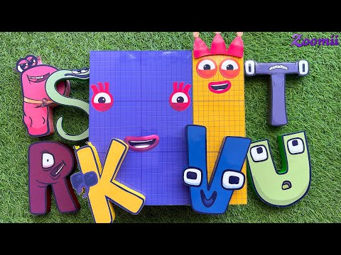 Looking for Numberblocks Puzzle Tetris Alphabet Lore V - Numberblocks Satisfying Video #133