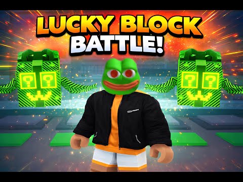 EPISCHES LUCKYBLOCK BATTLE in Steal a Brainrot!