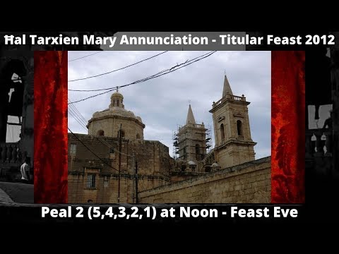 Mota 2 f'12:00pm (2012 - 5,4,3,2,1) - Tarxien Marija Annunzjata - Festa Titulari - 5 Qniepen