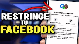 Como restringir mi perfil en Facebook|2024-2025-2026|SOLUCIONADO