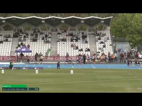 Boys U15 4x100m Timed Final 3 - 2025-26 Commonwealth Bank State Relay Championships