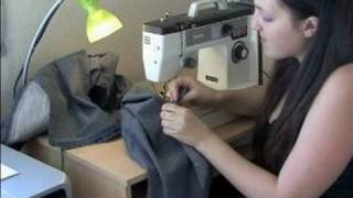 How to Make Bell Bottoms Out of Jeans : Sewing Inserts for Bell Bottom Jeans