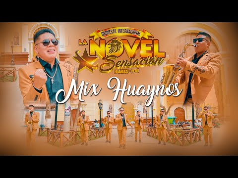 ORQUESTA LA NOVEL SENSACIÓN - MIX HUAYNOS (Video clip oficial)