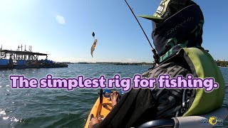 The simplest rig for fishing. - Kayak Fishing Singapore