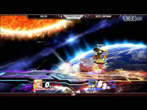 Smash 4 Versus Weekly 11/12/15 - Winners Semis - Xaltis (RosaLuma) vs 8Bitman (ROB)