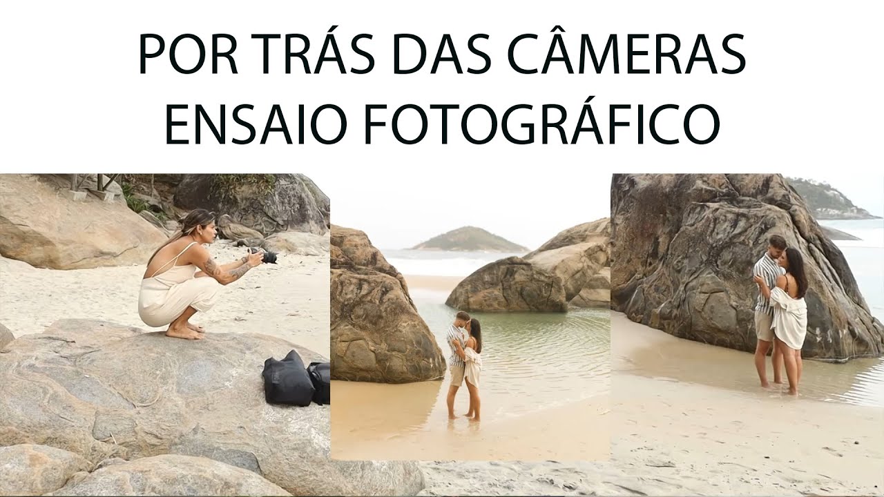 BASTIDORES DA FOTOGRAFIA EM UM ENSAIO FOTOGRÁFICO DE CASAL