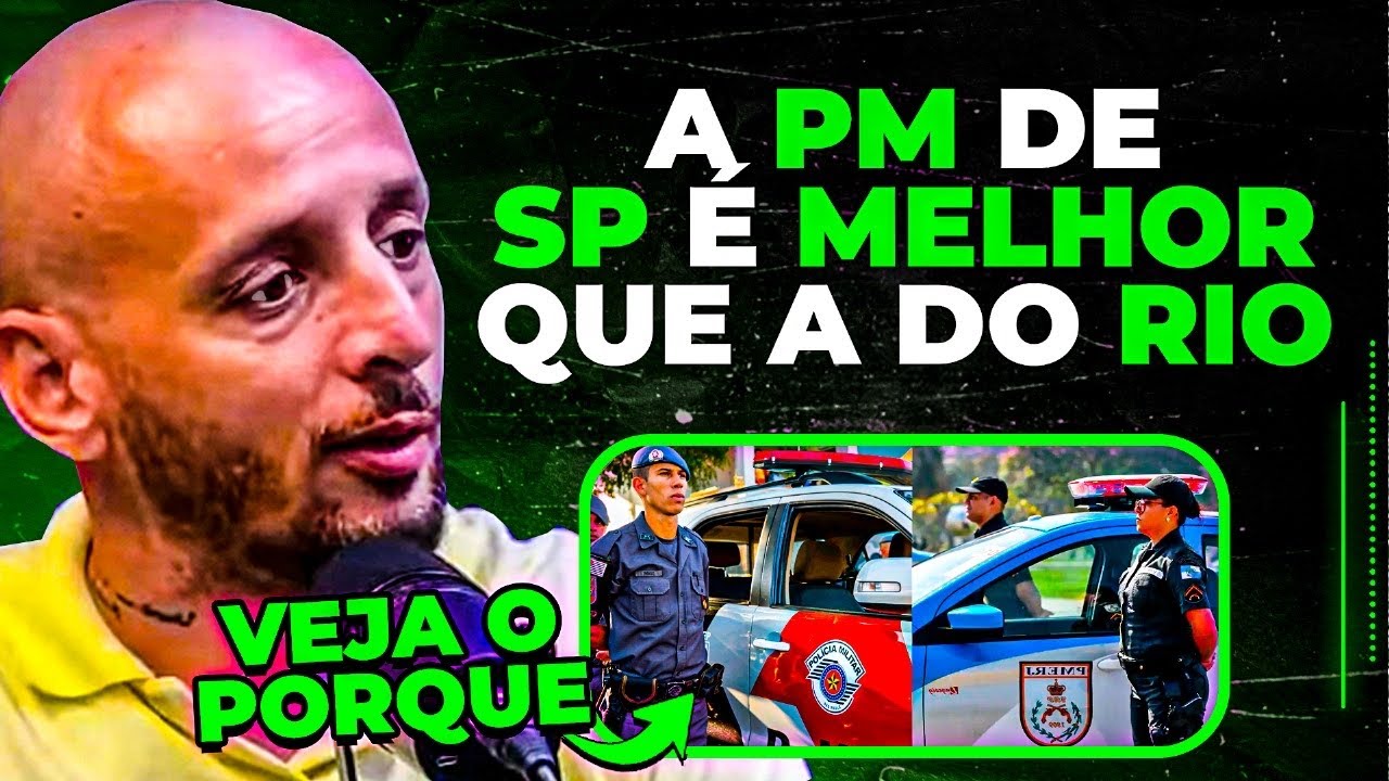 A PM DE SP É MELHOR QUE A DO RIO   | SGT BREDER E SD TOBIAS - BOPE - PMERJ | COPCAST