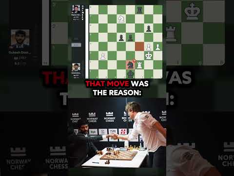 World No.1 Magnus Carlsen's BLUNDER Against World Champion Gukesh
