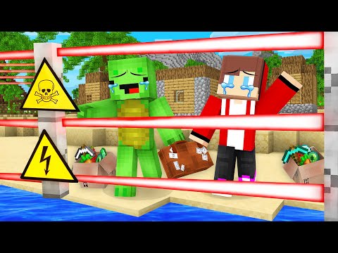 INSANE Escape from Island in Minecraft - Mikey & JJ