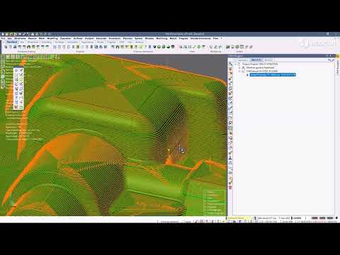 VISI 2024.4: Global Finishing Toolpath – Precision Redefined