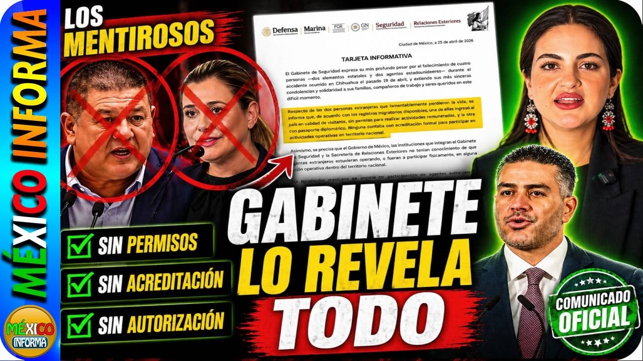GABINETE DE SEGURIDAD LO REVELA TODO. SE CAEN LAS MENTIRAS EN CHIHUAHUA. ANDREA LOS CRITICA.
