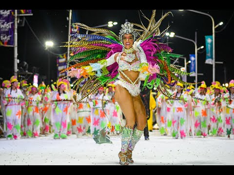 SHOW DE BATERÍA NOTA 10 Y SU REINA JULIANA RIOS- COMPARSA IMPERIO. CUARTA NOCHE