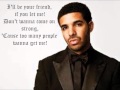 Drake I Get Lonely Too Lyrics