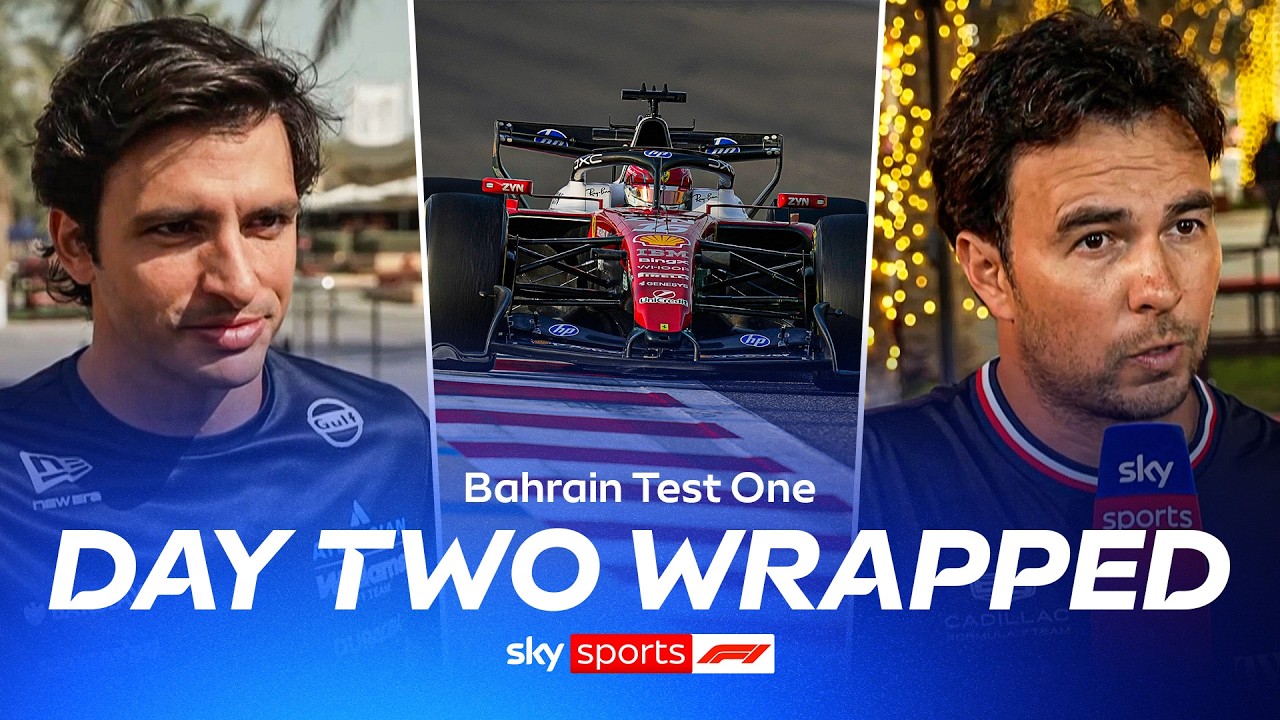EVERYTHING you need to know from the second day of the Bahrain Test | F1 Testing Wrapped