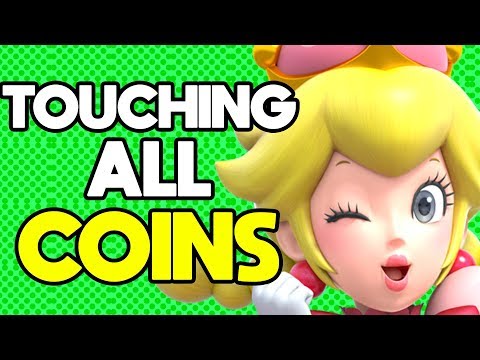 Is it Possible to Beat New Super Mario Bros U Deluxe While Touching Every Coin? Video
