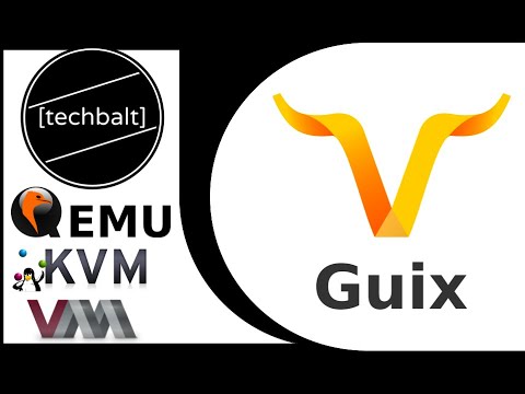 Installing GNU Guix (with ratpoison DE), using QEMU/KVM from Virt-Manager [Clean installation!]