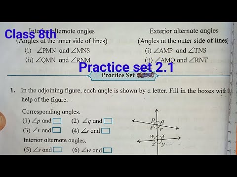 Practice set 2.1 class 8th math