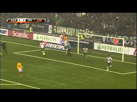 Stolpskott för Jönköping Södra två minuter in - Superlive - TV4 Sport