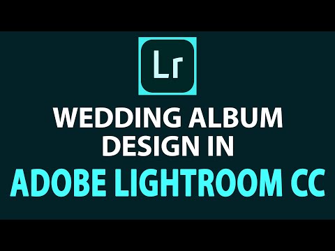 WEDDING ALBUM DESIGN IN LIGHTROOM l FULL TUTORIAL l GFX FREE l FREE DOWNLOAD