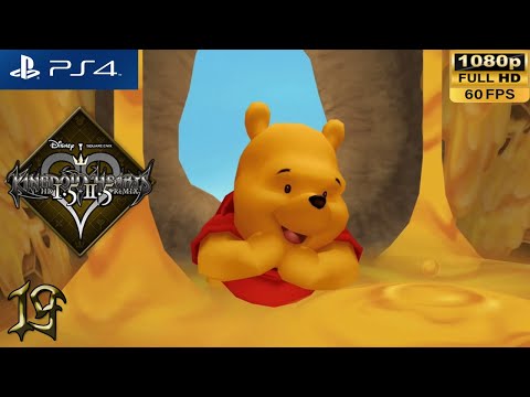 [PS4 1080p 60fps] Kingdom Hearts Walkthrough Part 19 100 Acre Wood - KH HD 1.5 + 2.5 Remix