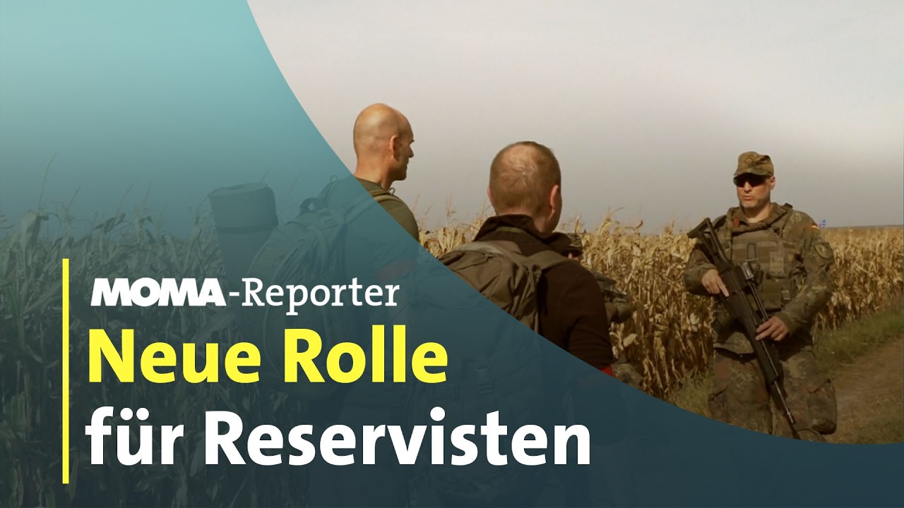 MOMA-Reporter: Neue Rolle für Reservisten | ARD Morgenmagazin