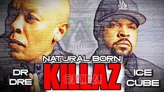 Dr Dre &amp; Ice Cube - Natural Born Killaz - Throwback Video