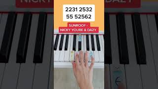Download lagu Sunroof - Nicky Youre & Dazy (Piano Tutorial) #easypianotutorial #pianobeginner #sunroofnickyyoure mp3 Download lagu Sunroof - Nicky Youre & Dazy (Piano Tutorial) #easypianotutorial #pianobeginner #sunroofnickyyoure mp3