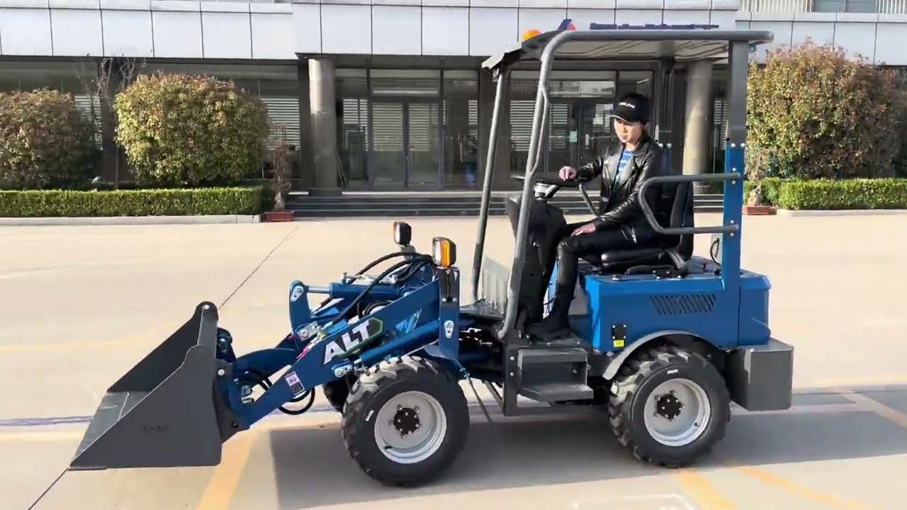 Unleash the Future, Lead with Intelligent Loading：Electric Mini Wheel Loader