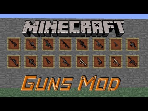 DrDimonds - Minecraft Mods - Ferullo's Guns Mod Spotlight 21 NEW GUNS