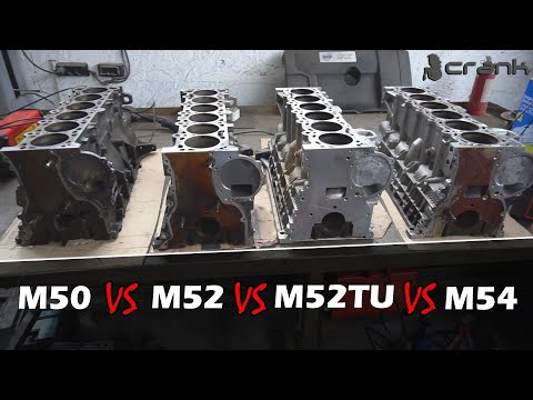 BMW M50 vs M52 vs M52TU vs M54