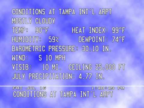 WeatherSTAR III Emulation - 7/16/2010