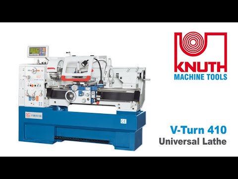 Универсальный токарный станок Knuth V-Turn 410/1500 - Видео c Youtube №2