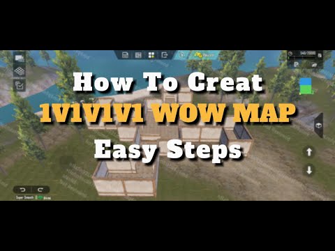 1v1v1v1 WOW Map Without Room Card 🔥 Easy Setup Guide
