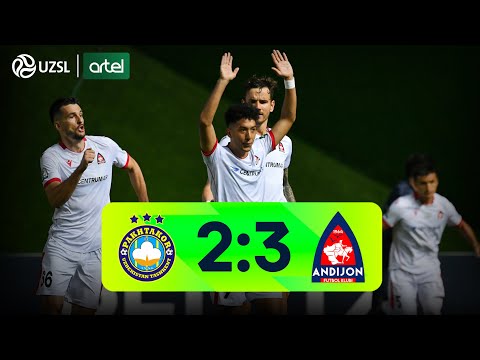 Superliga 5-tur. Paxtakor - Andijon bahsida kiritilgan gollar va xavfli vaziyatlar (Highlights)